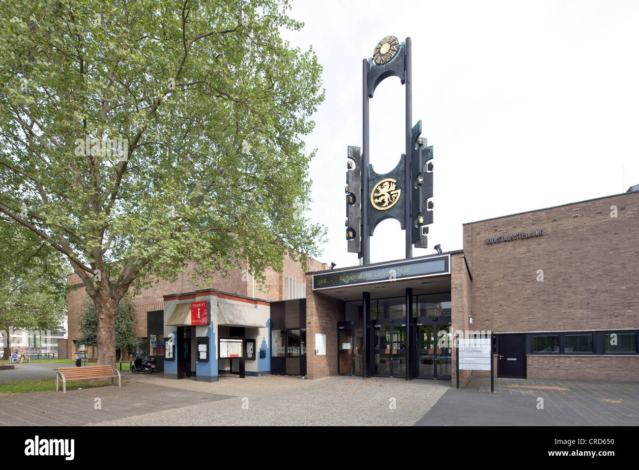 Sala civica di Giessen, congressi e centro eventi, Giessen, Hesse, Germania, Europa PublicGround Foto Stock