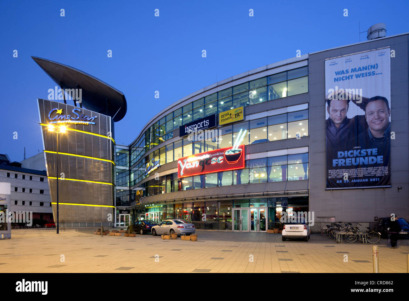 Sale del Cinestar di Cinema, Dortmund, la zona della Ruhr, Renania settentrionale-Vestfalia, Germania, Europa PublicGround Foto Stock