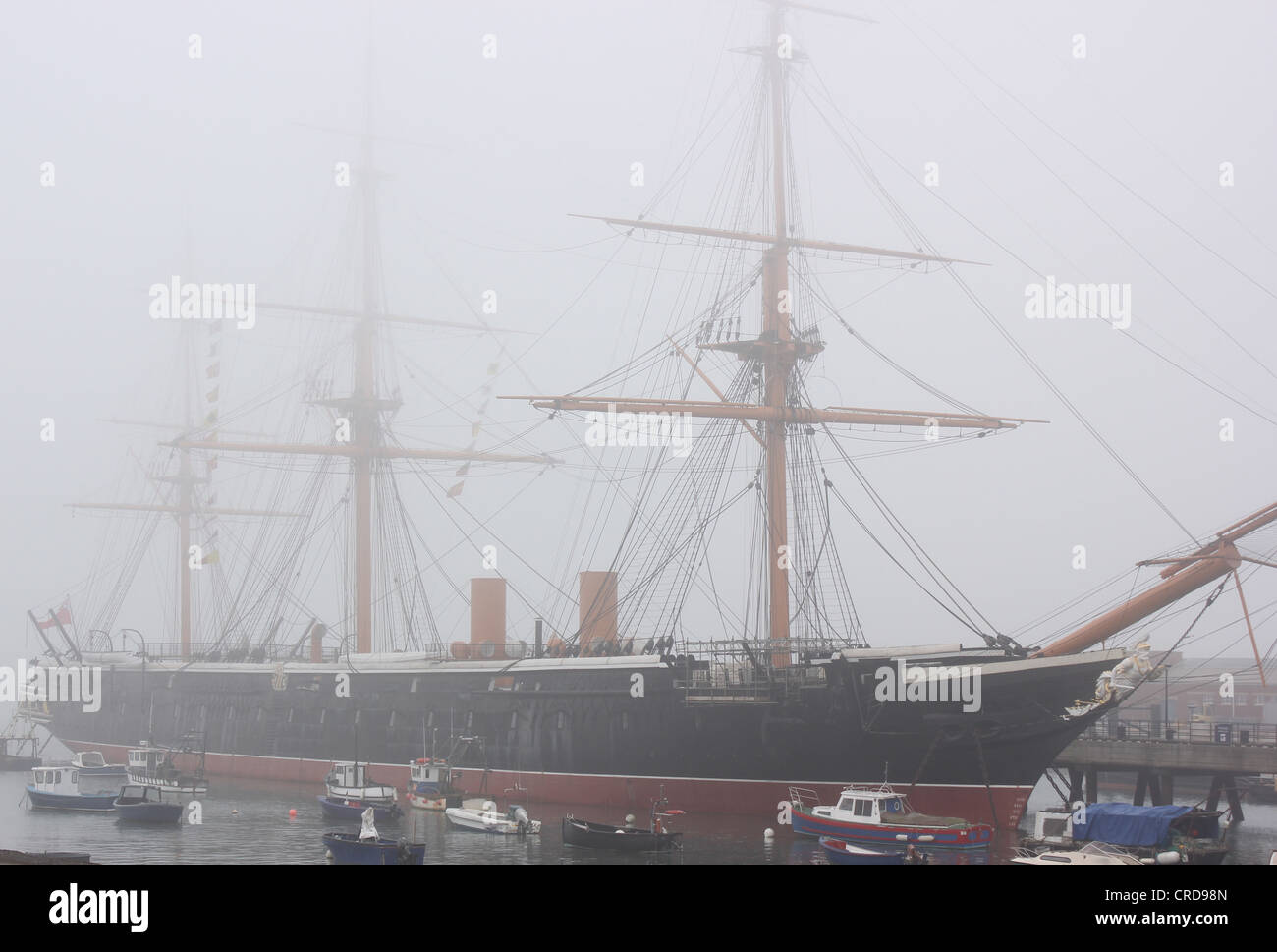 HMS Guerriero Foto Stock