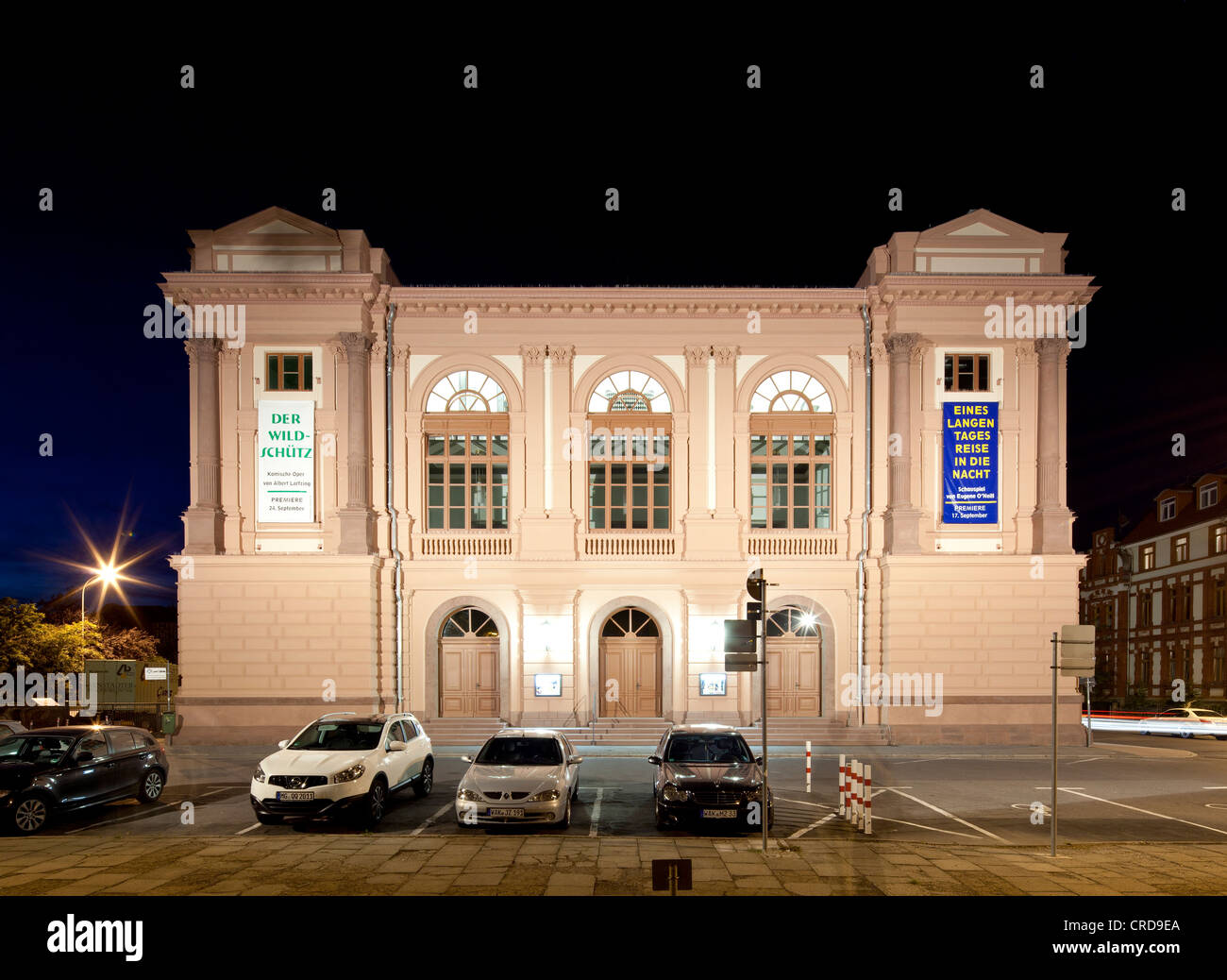 Teatro di Stato, Eisenach, Turingia, Germania, Europa PublicGround Foto Stock