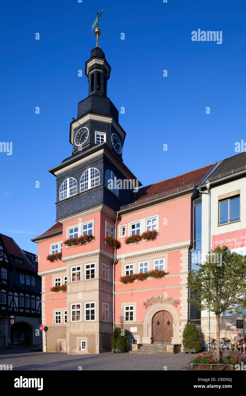Town Hall, Eisenach, Turingia, Germania, Europa PublicGround Foto Stock