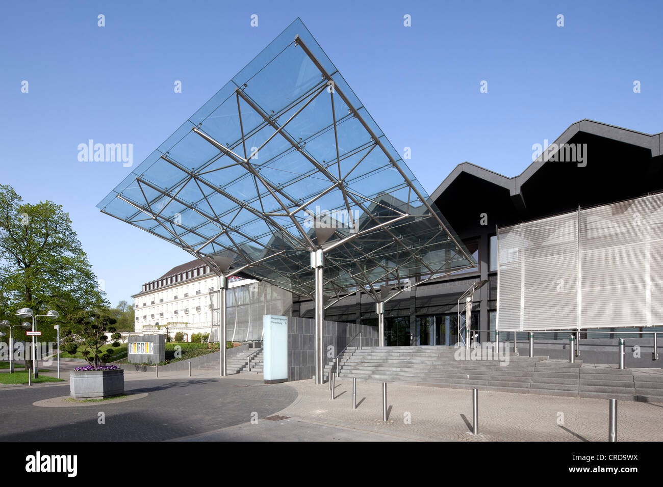 Eurogress, centro congressi e fieristico, Aachen, Renania settentrionale-Vestfalia, Germania, Europa PublicGround Foto Stock