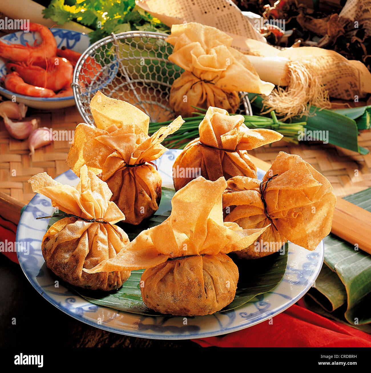 Pacchi di pasticceria con due ripieni, Cina. Foto Stock