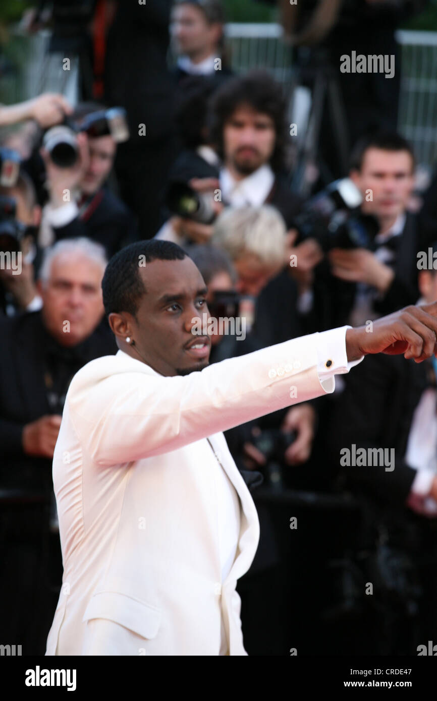 P Diddy presso la loro uccisione dolcemente lo screening di gala al sessantacinquesimo Festival del Cinema di Cannes Francia. Martedì 22 Maggio 2012 Foto Stock