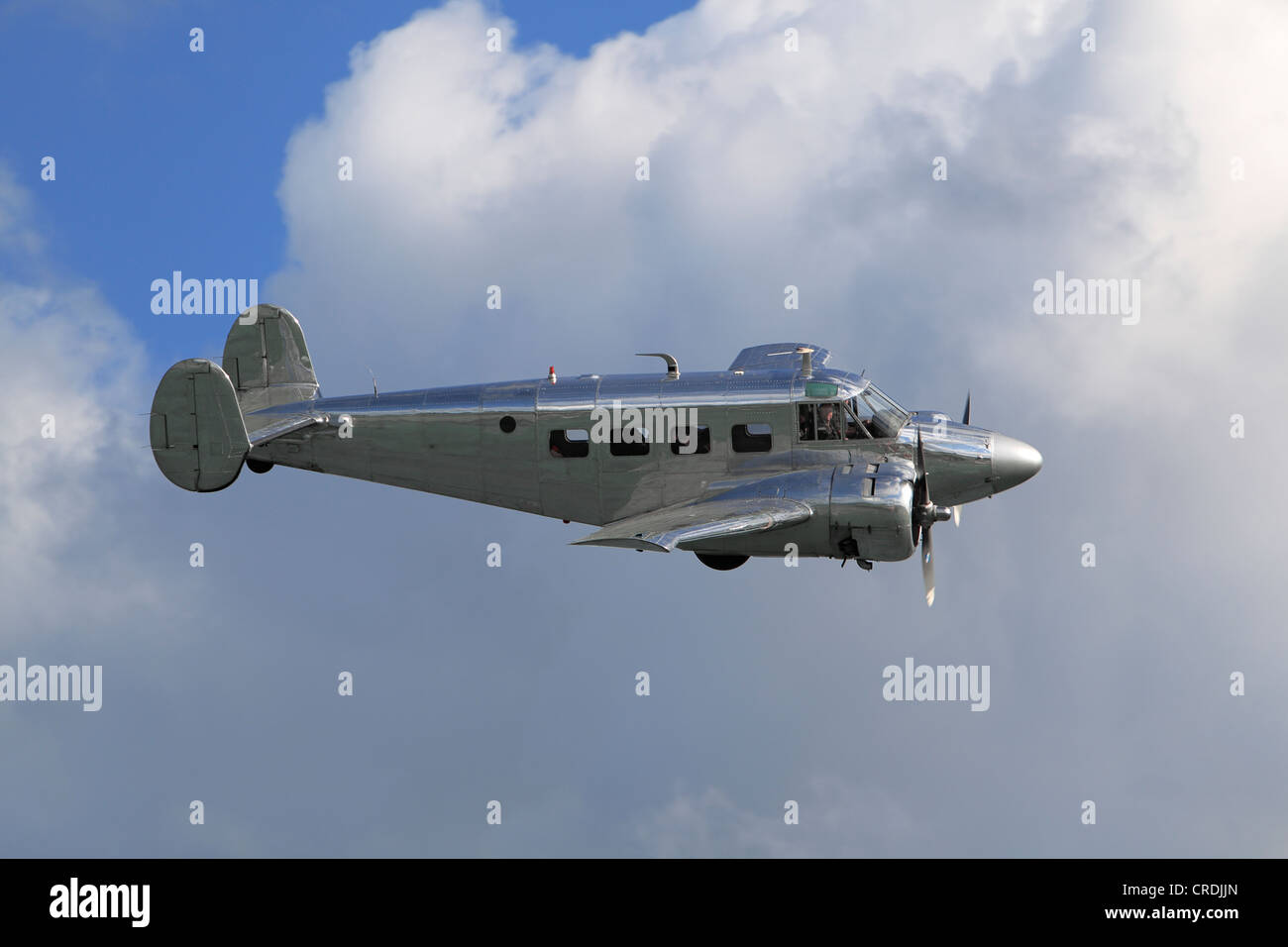 Beech Aircraft Corporation, Beechcraft 18, C-45 Expeditor, twin-luce motore degli aerei di utilità Foto Stock