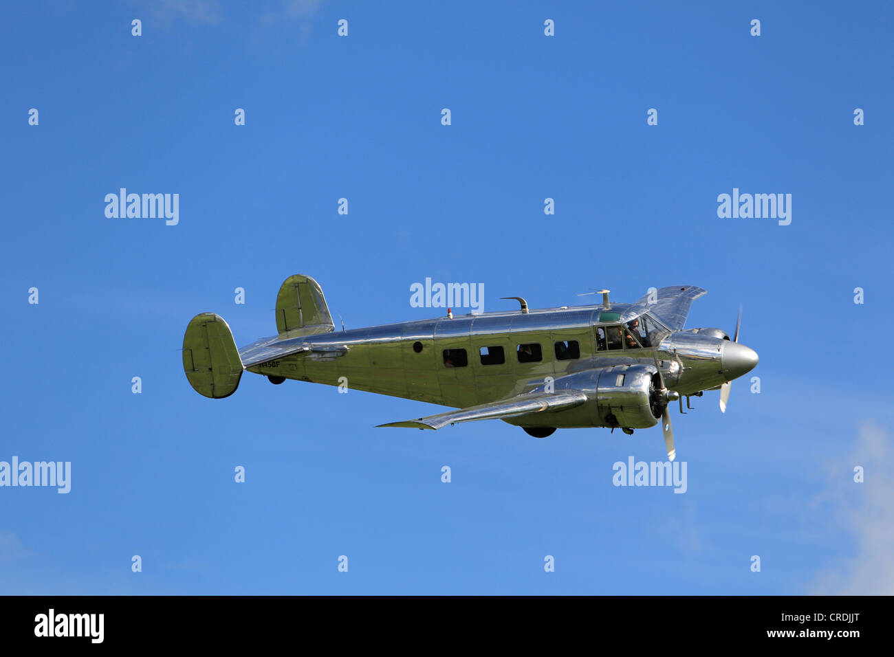 Beech Aircraft Corporation, Beechcraft 18, C-45 Expeditor, twin-luce motore degli aerei di utilità Foto Stock