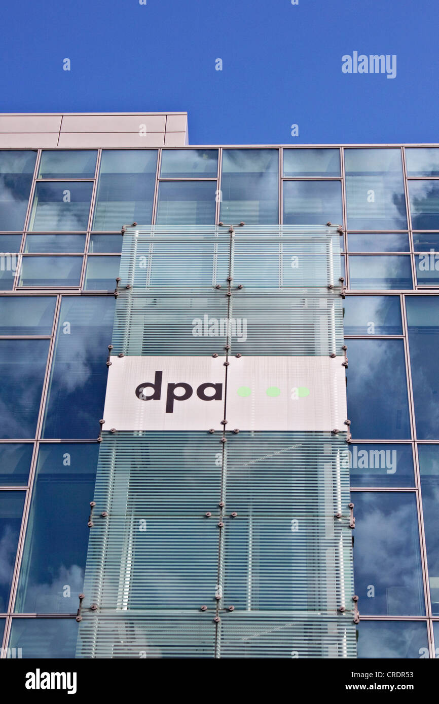 Edificio di DPA, Deutsche Presse-Agentur, agenzia tedesca di stampa, Berlino, Germania, Europa Foto Stock