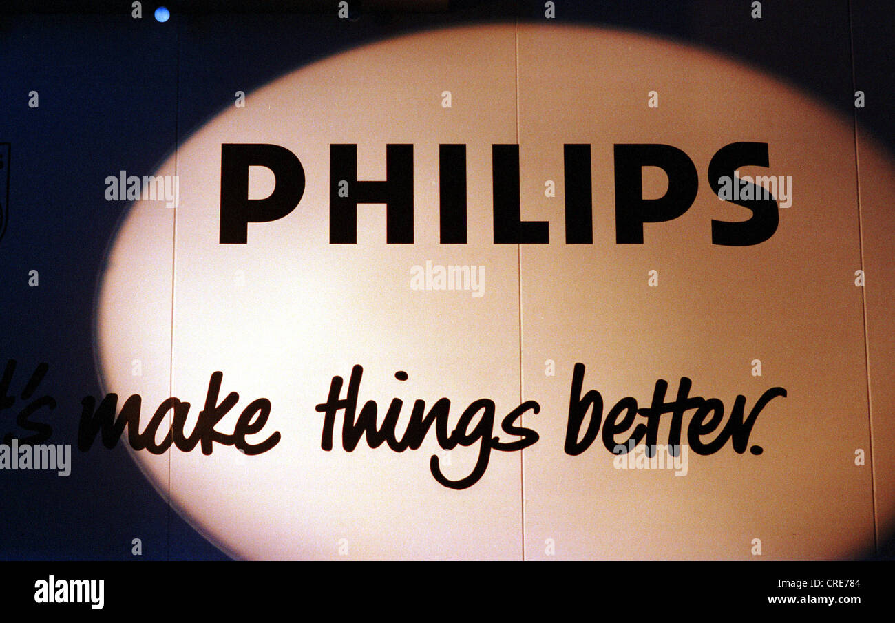 Il logo, protezione, emblema di Philips Foto Stock