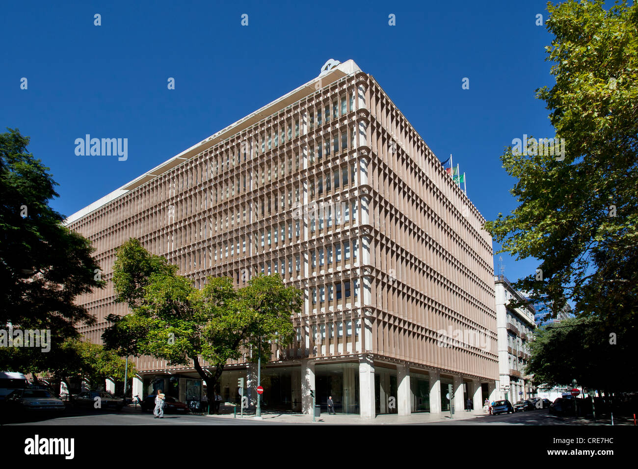 La sede centrale della Banca portoghese Banco Espirito Santo, BES, a Lisbona, Portogallo, Europa Foto Stock