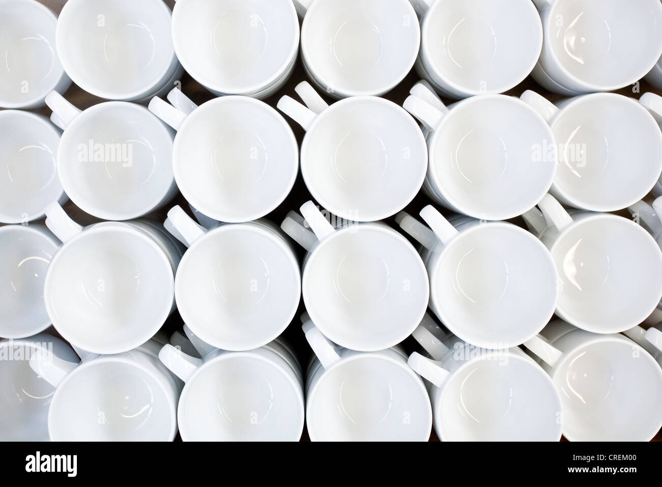 Tazze da caffè da Rosenthal nella produzione di vasellame presso la  manifattura di porcellane Rosenthal GmbH, Speichersdorf, Bavaria Foto stock  - Alamy