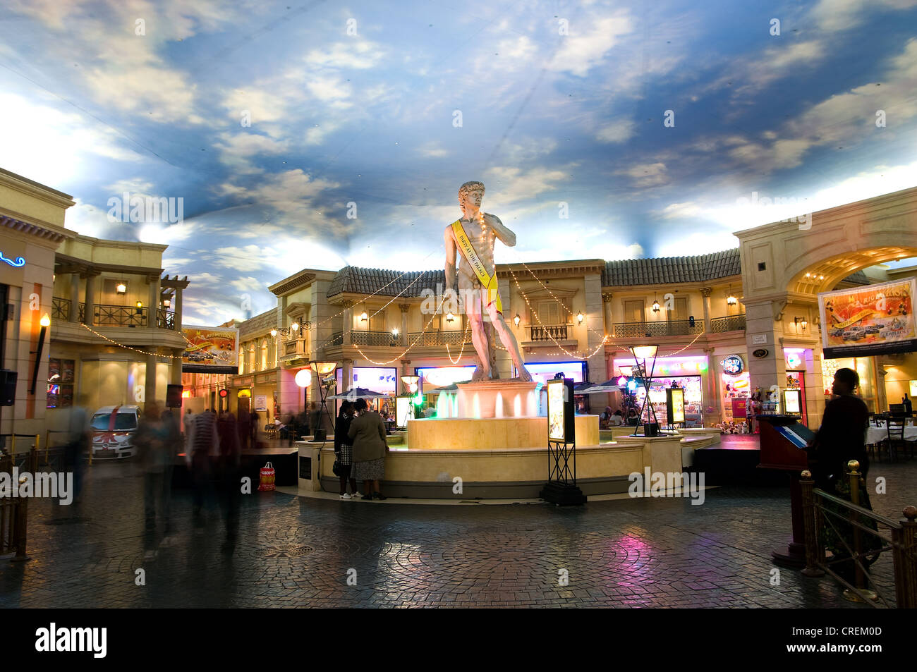 Palazzo imperiale mall Johannesburg Sudafrica Foto Stock