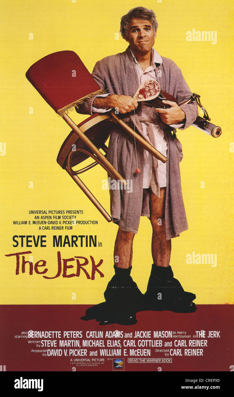 Il jerk Poster per 1979 film universale con Steve Martin Foto Stock