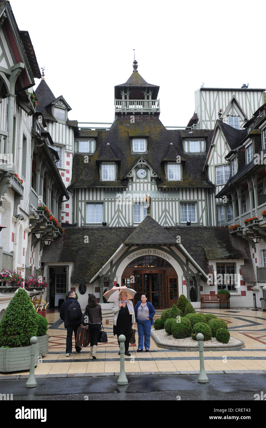 Normandy Hotel Barrière Deauville Normandia Francia Foto Stock