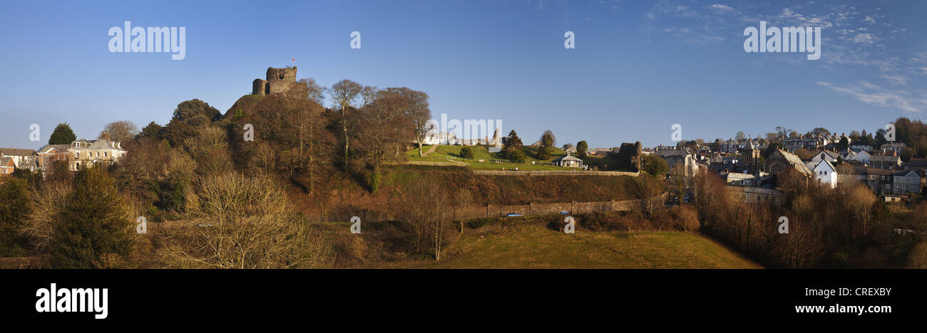 Il Cornish città di Launceston in Cornwall, Regno Unito Foto Stock