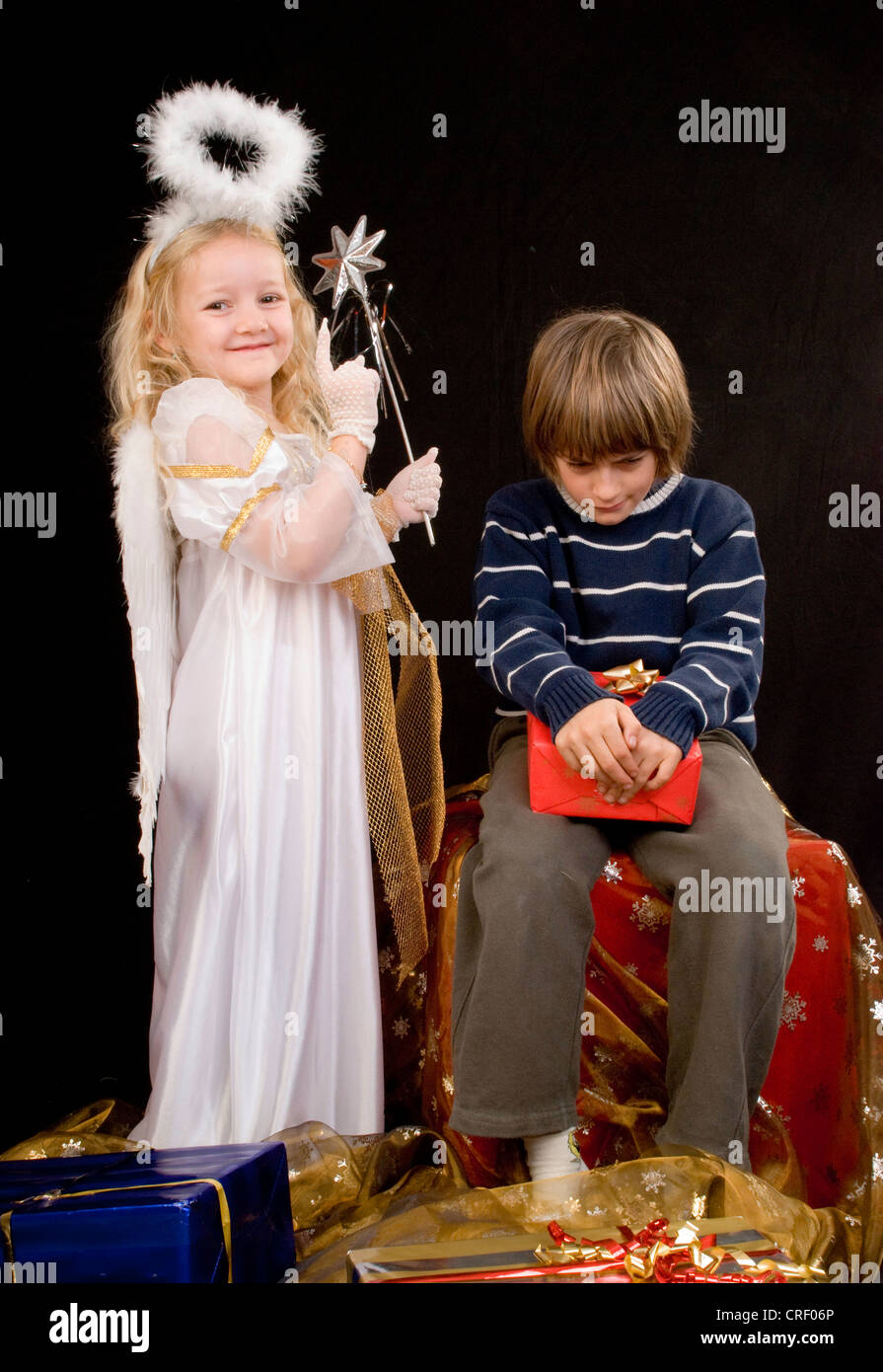 Cristo abiti per bambini un ragazzo Foto Stock