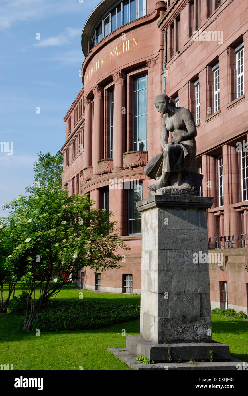 Albert Ludwigs Università di Friburgo, Kollegiengebäude I, Freiburg, Germania Foto Stock