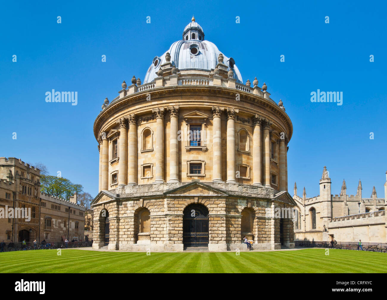 Radcliffe Camera città universitaria di Oxford, Oxfordshire, England Regno unito Gb UE Foto Stock