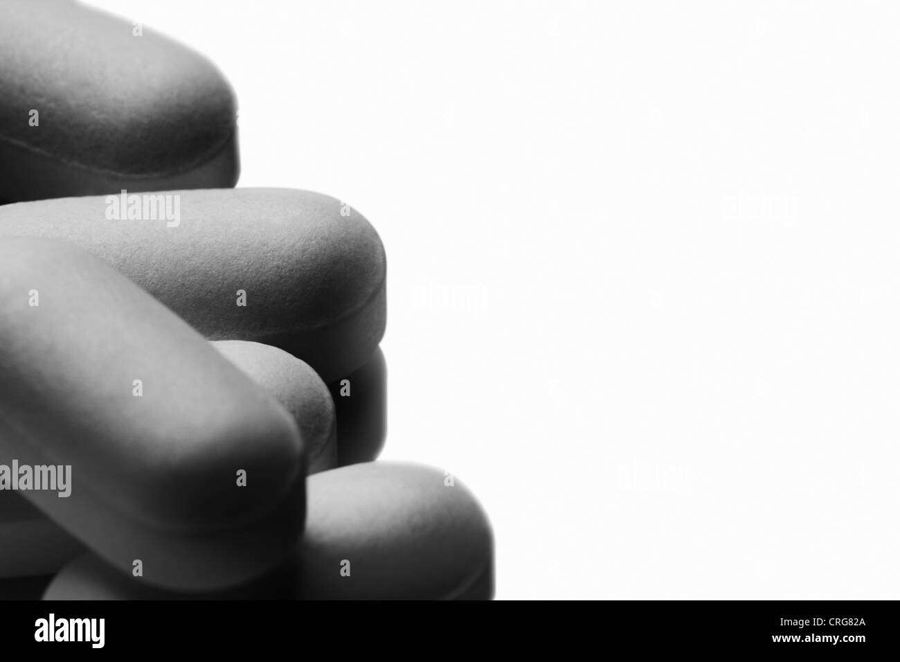 Close up di pillole Foto Stock