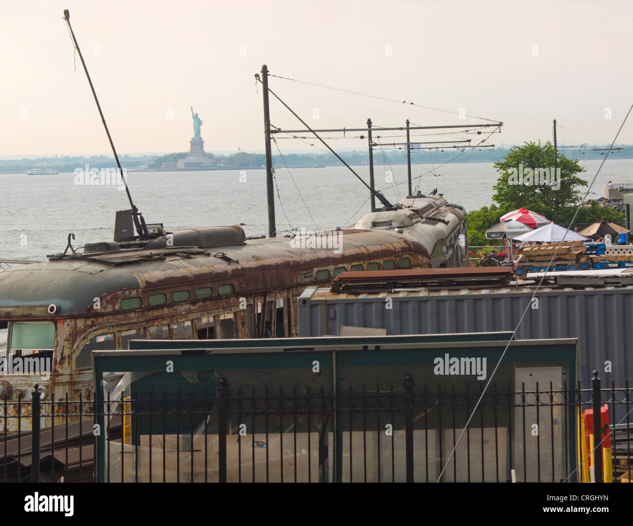 Brooklyn Red Hook carrello Foto Stock