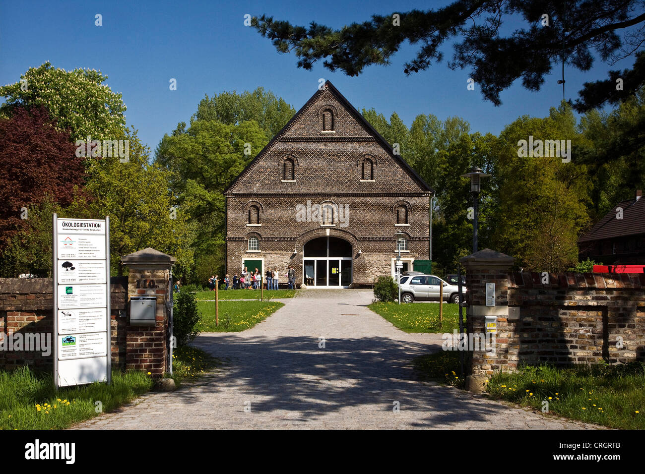 Centro informazioni per la tutela ambientale a Bergkamen, in Germania, in Renania settentrionale-Vestfalia, la zona della Ruhr, Bergkamen Foto Stock