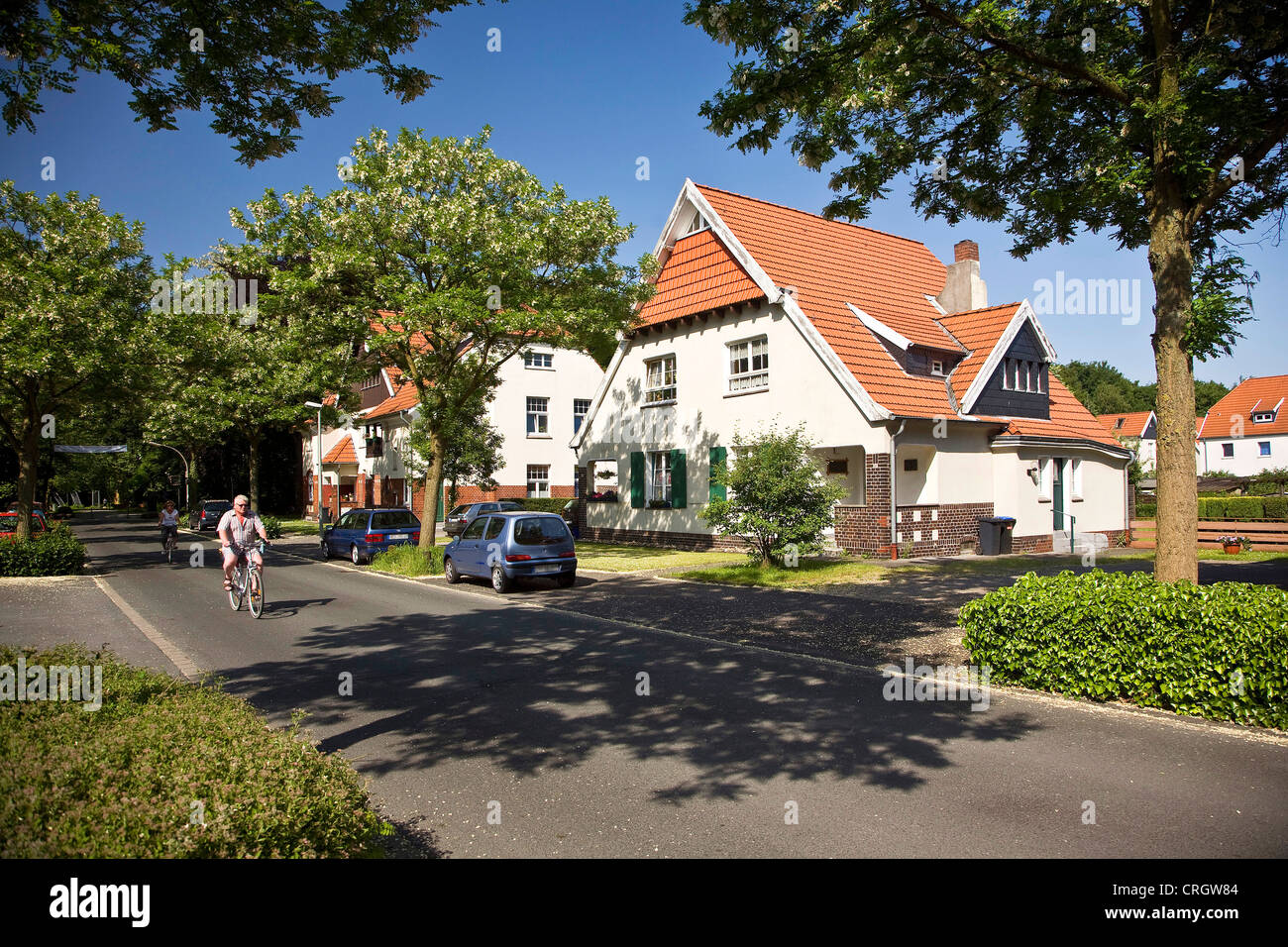 Teutoburgia company town, in Germania, in Renania settentrionale-Vestfalia, la zona della Ruhr, Herne Foto Stock