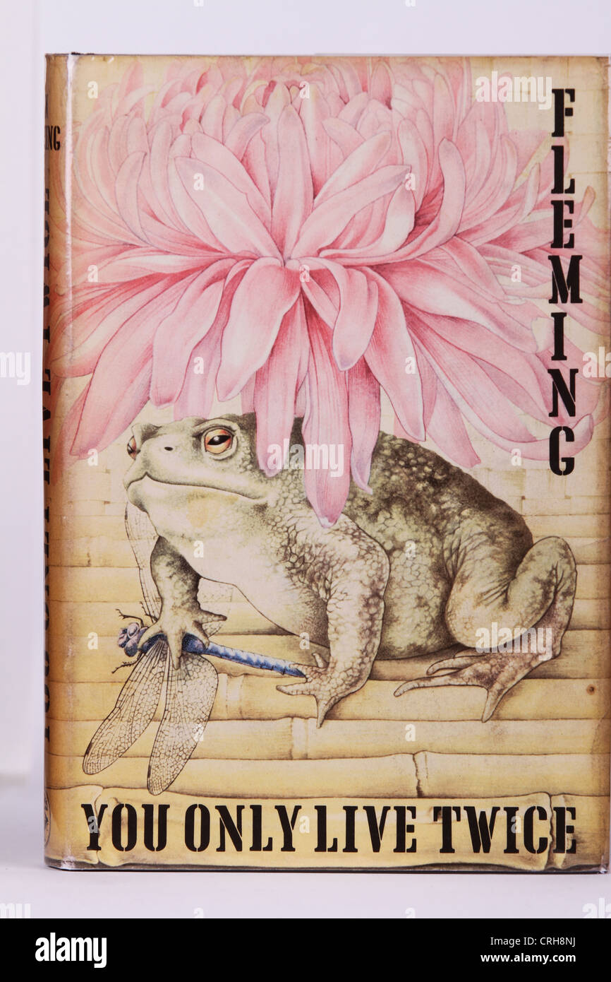 Solo per i vostri occhi Book artwork originale di Ian Fleming James Bond 007 prenota Foto Stock
