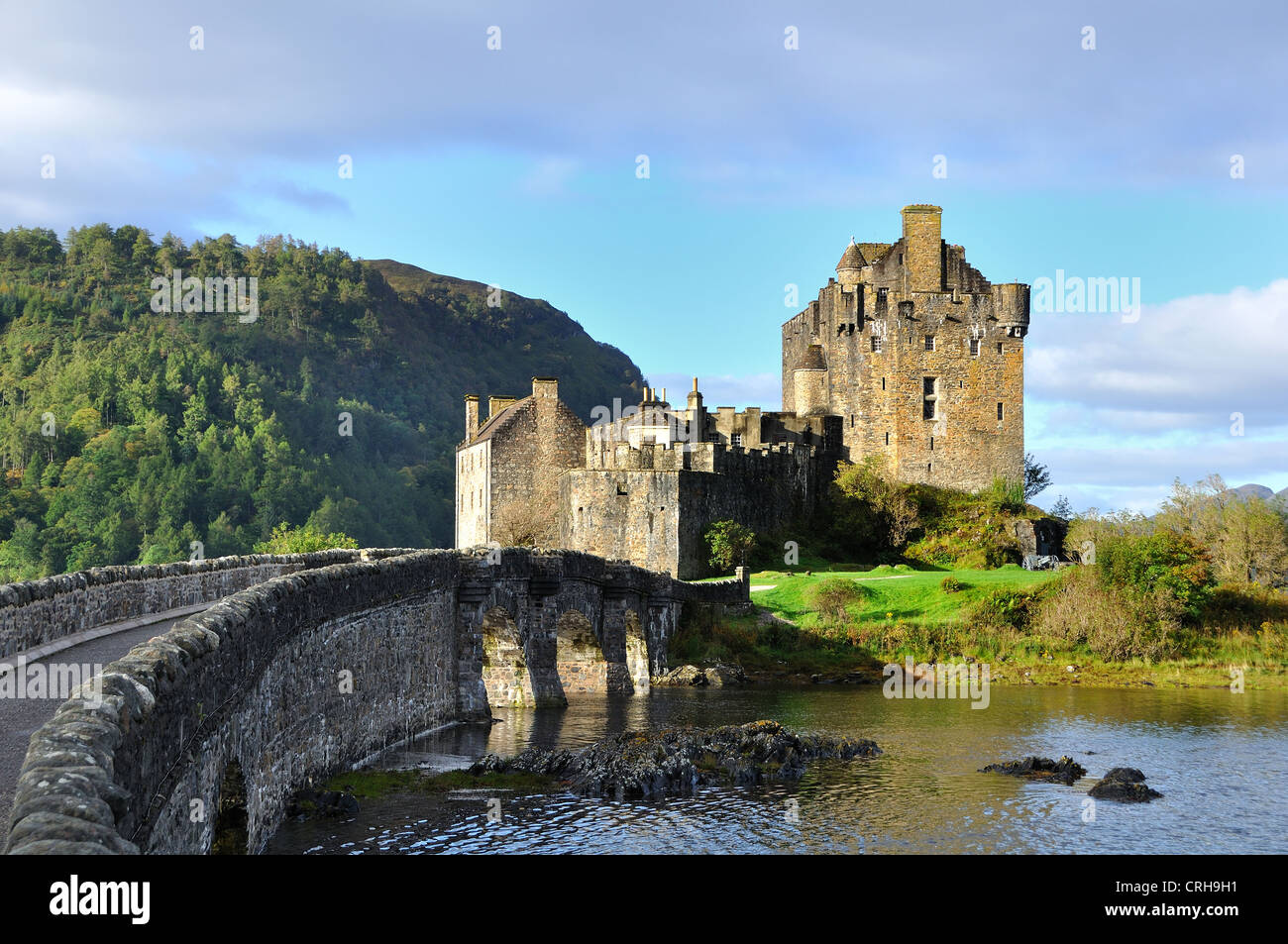 Eilean Donan Castle Scozia UK Foto Stock
