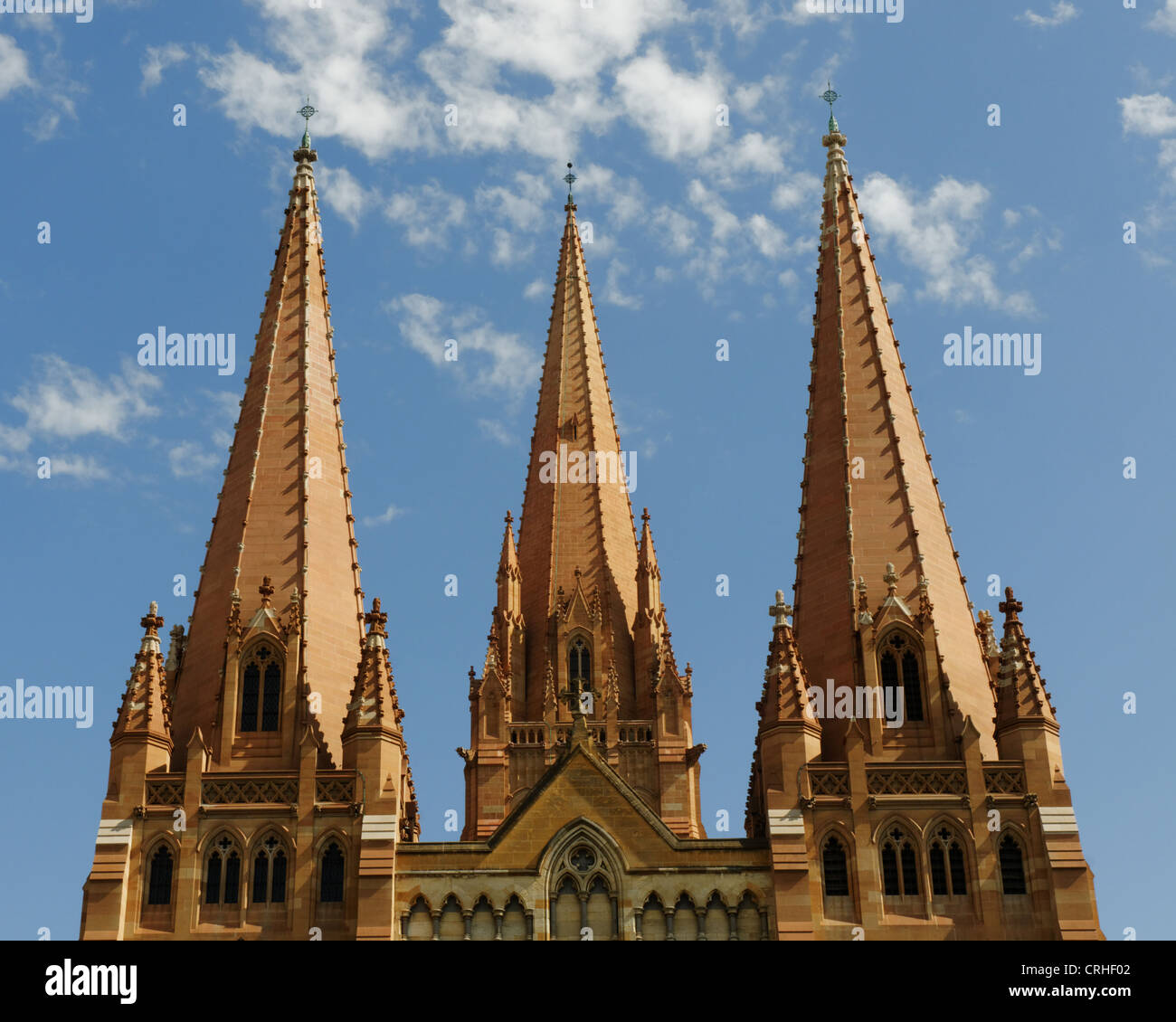 St Pauls Cathedral in Melbourne Australia Foto Stock