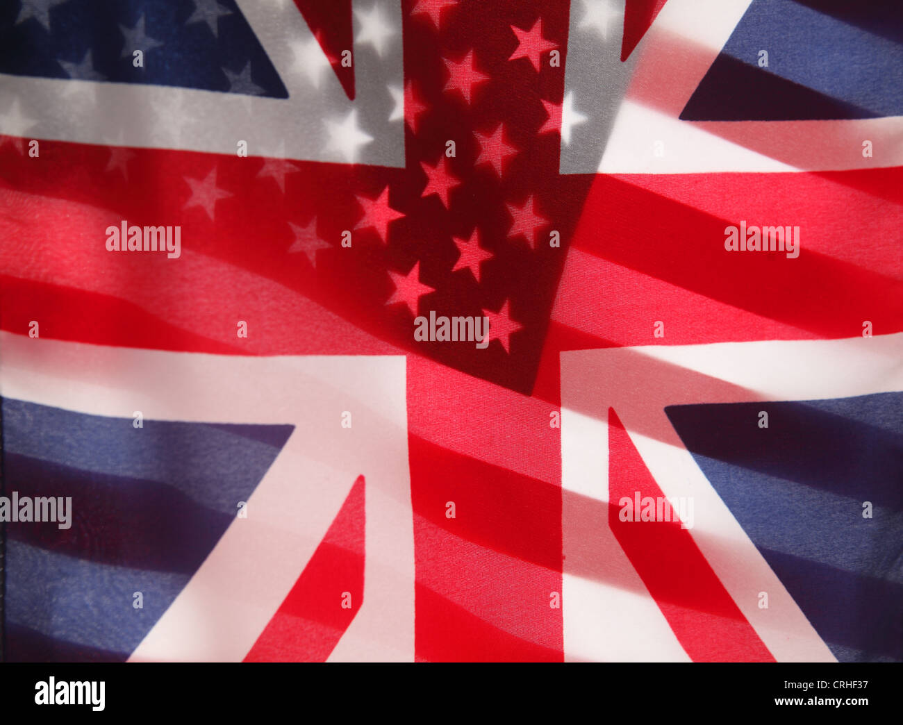 Indicatori retroilluminati dei due paesi Foto Stock