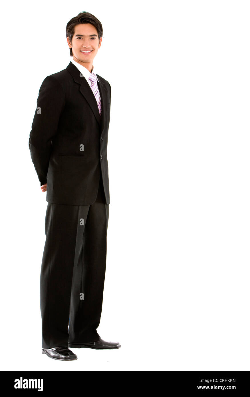 Business man standing Foto Stock