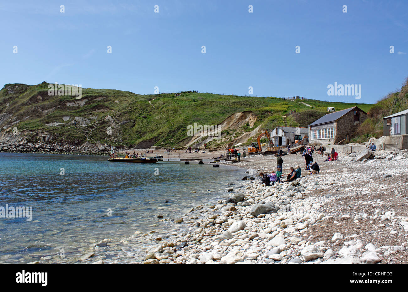 LULWORTH COVE. WEST LULWORTH Dorset. Regno Unito Foto Stock