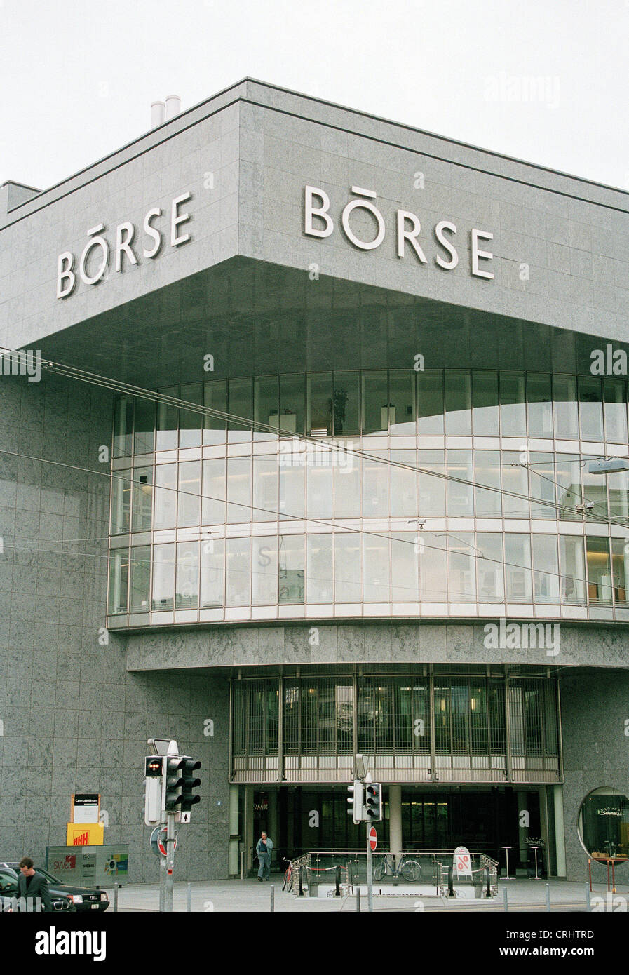 Zurigo, Svizzera, nuovo Boerse Foto Stock