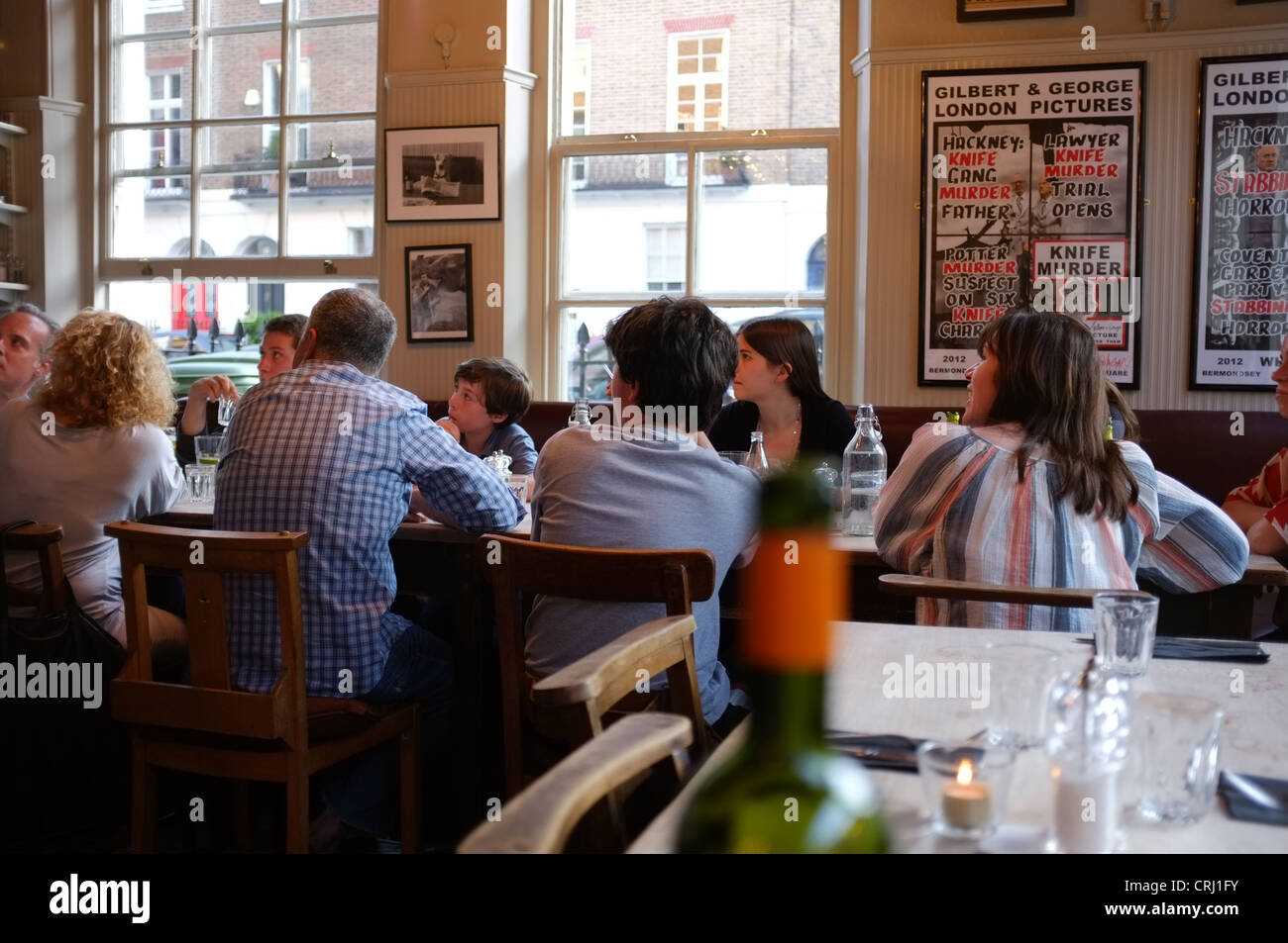 Il Wellington gastropub a Crawford Street, Marylebone London W1 Foto Stock