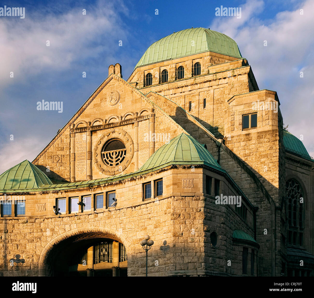 La vecchia sinagoga di Essen, in Germania, in Renania settentrionale-Vestfalia, la zona della Ruhr, Essen Foto Stock