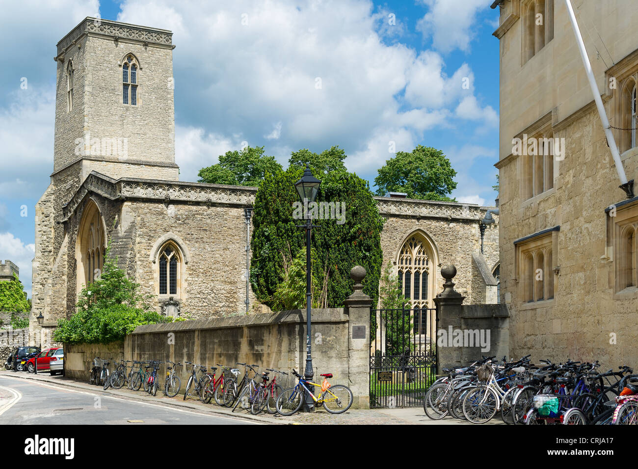 St Edmund's college Library, Oxford University. Foto Stock