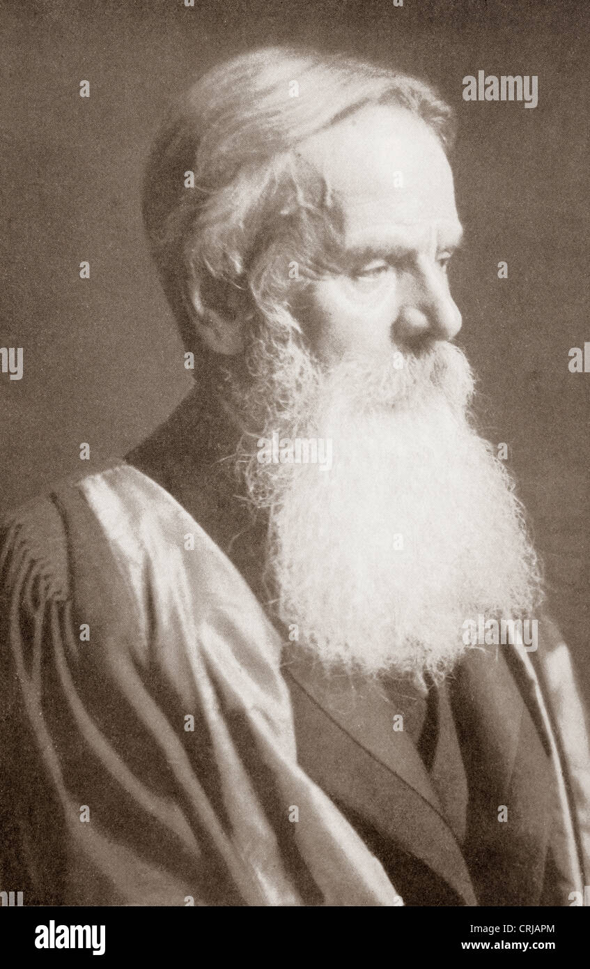 William Holman Hunt, 1827 - 1910. Il pittore inglese e uno dei fondatori della Fratellanza Pre-Raphaelite. Foto Stock