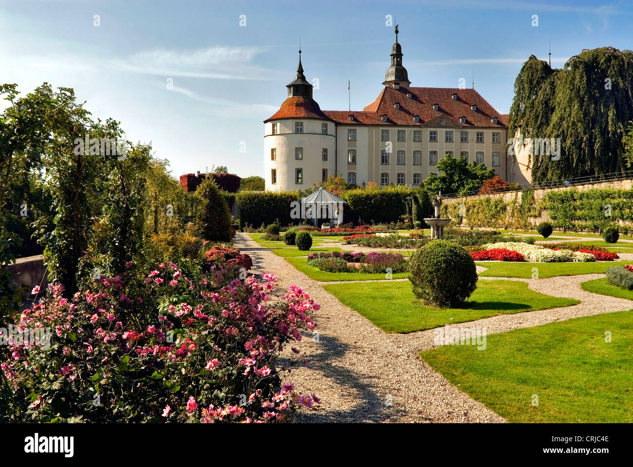Schloss Langenburg castel, GERMANIA Baden-Wuerttemberg Foto Stock