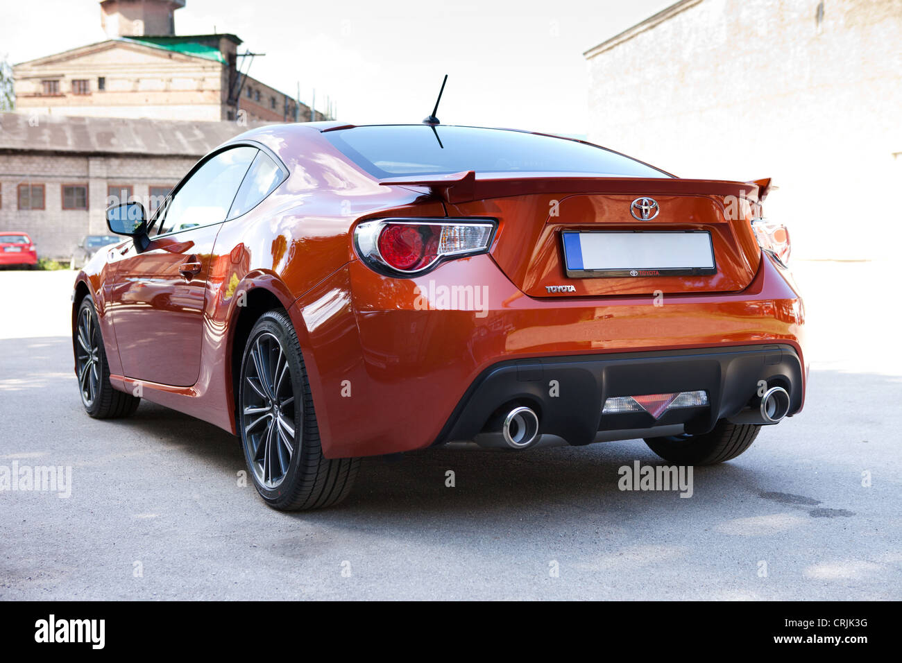 Nuova Toyota GT86 Auto sportiva, modello anno 2012 Foto Stock