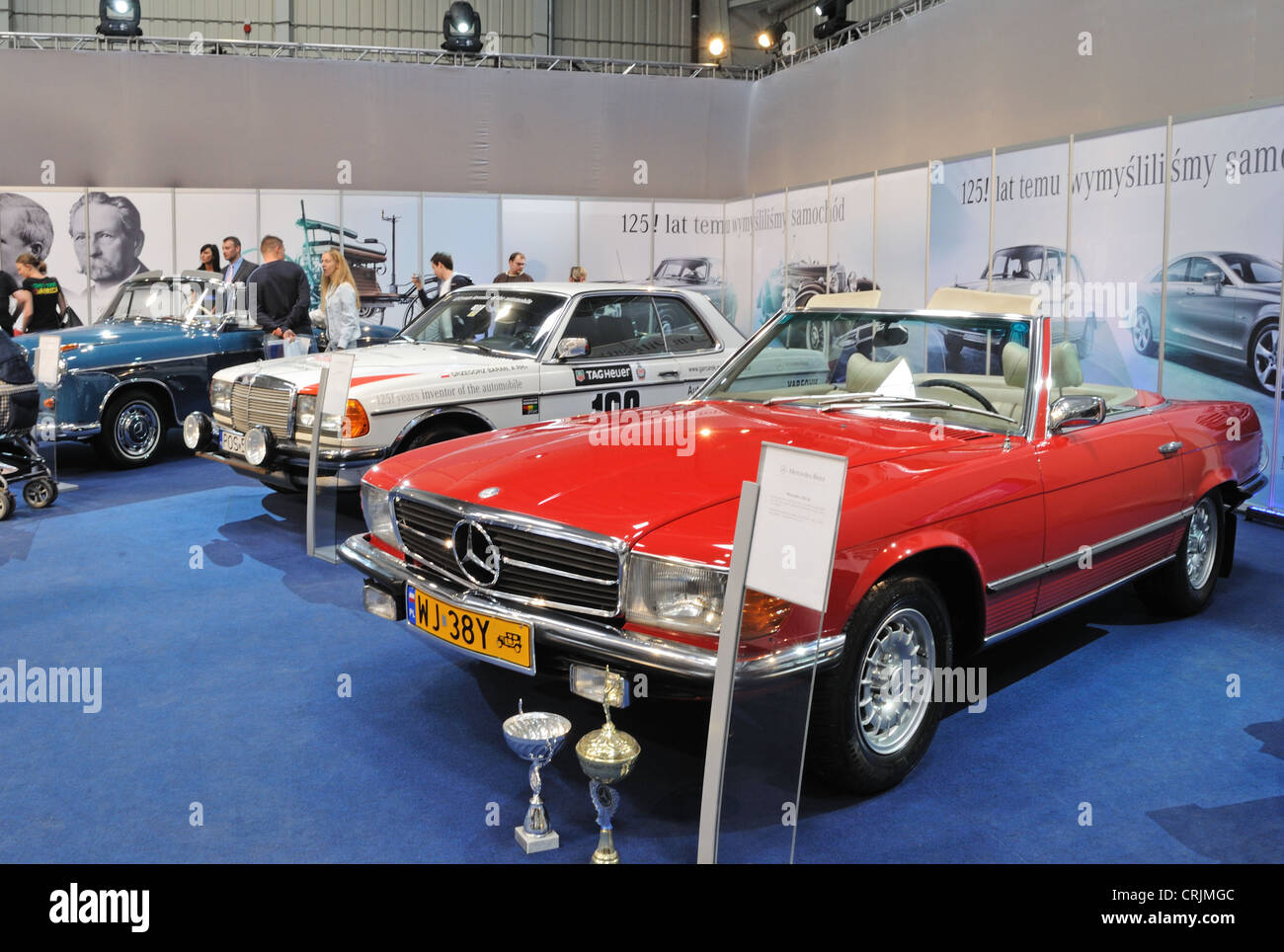 Vintage auto Mercedes Foto Stock