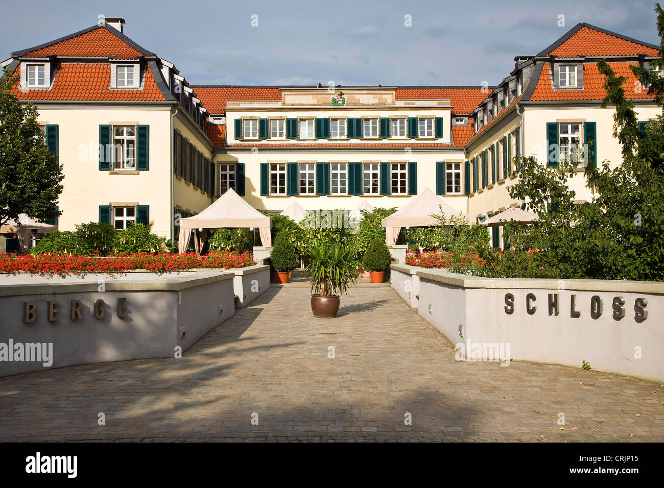 Berge Castel in Gelsenkirchen-Buer, in Germania, in Renania settentrionale-Vestfalia, la zona della Ruhr, Gelsenkirchen Foto Stock