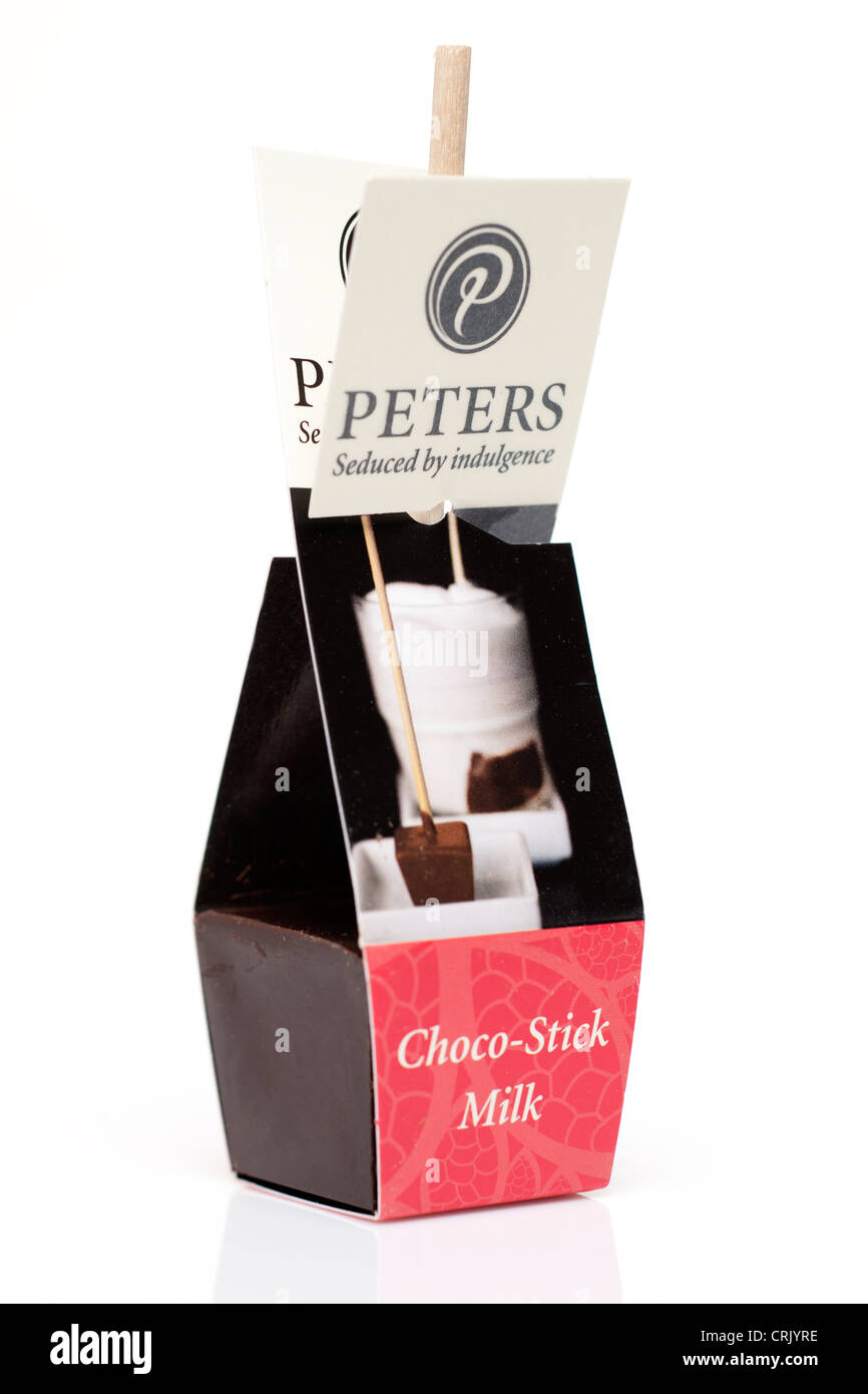 Latte choco stick da Peters Foto Stock