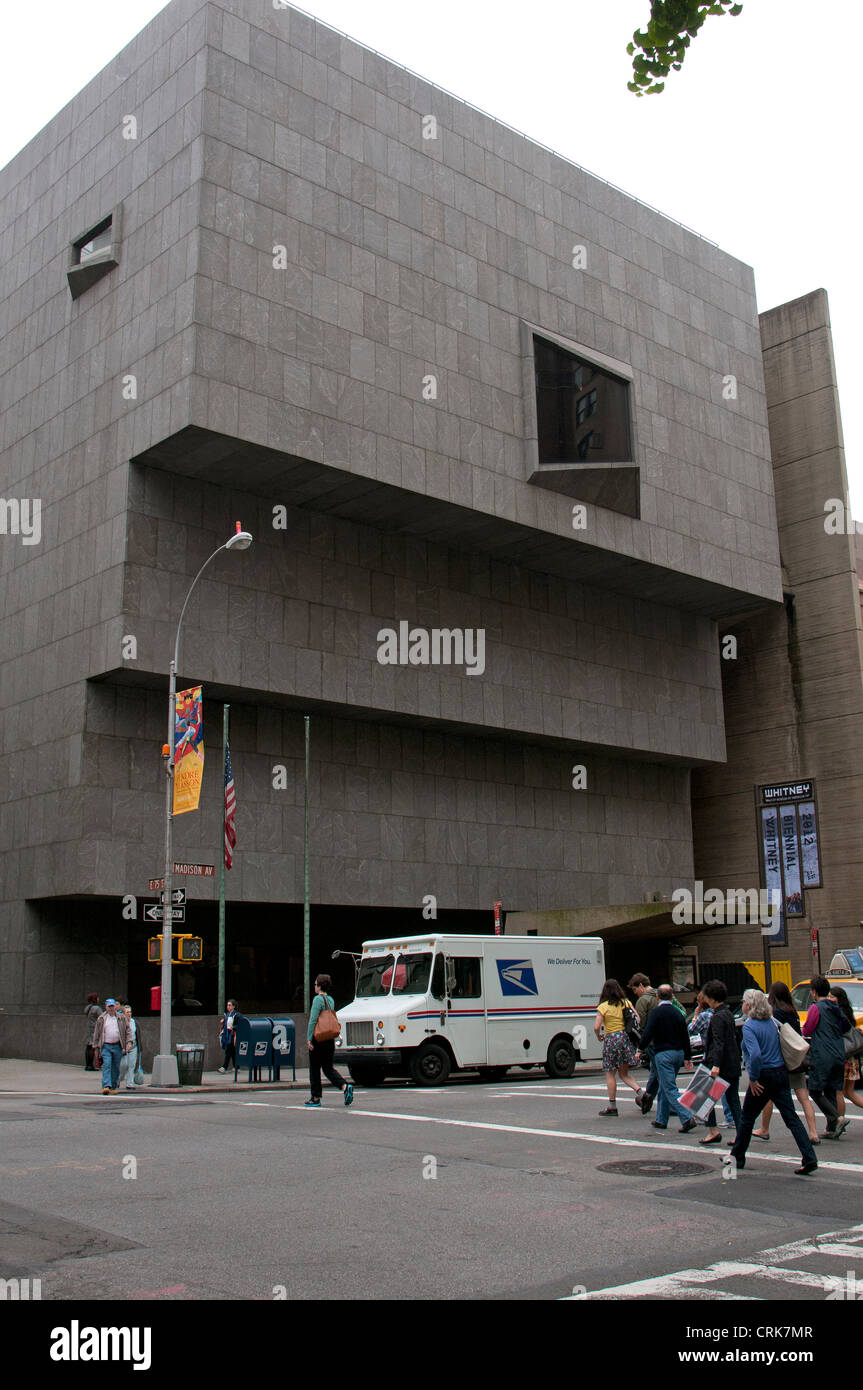 Witney Museum of American Art su Madison Avenue a New York STATI UNITI D'AMERICA Foto Stock