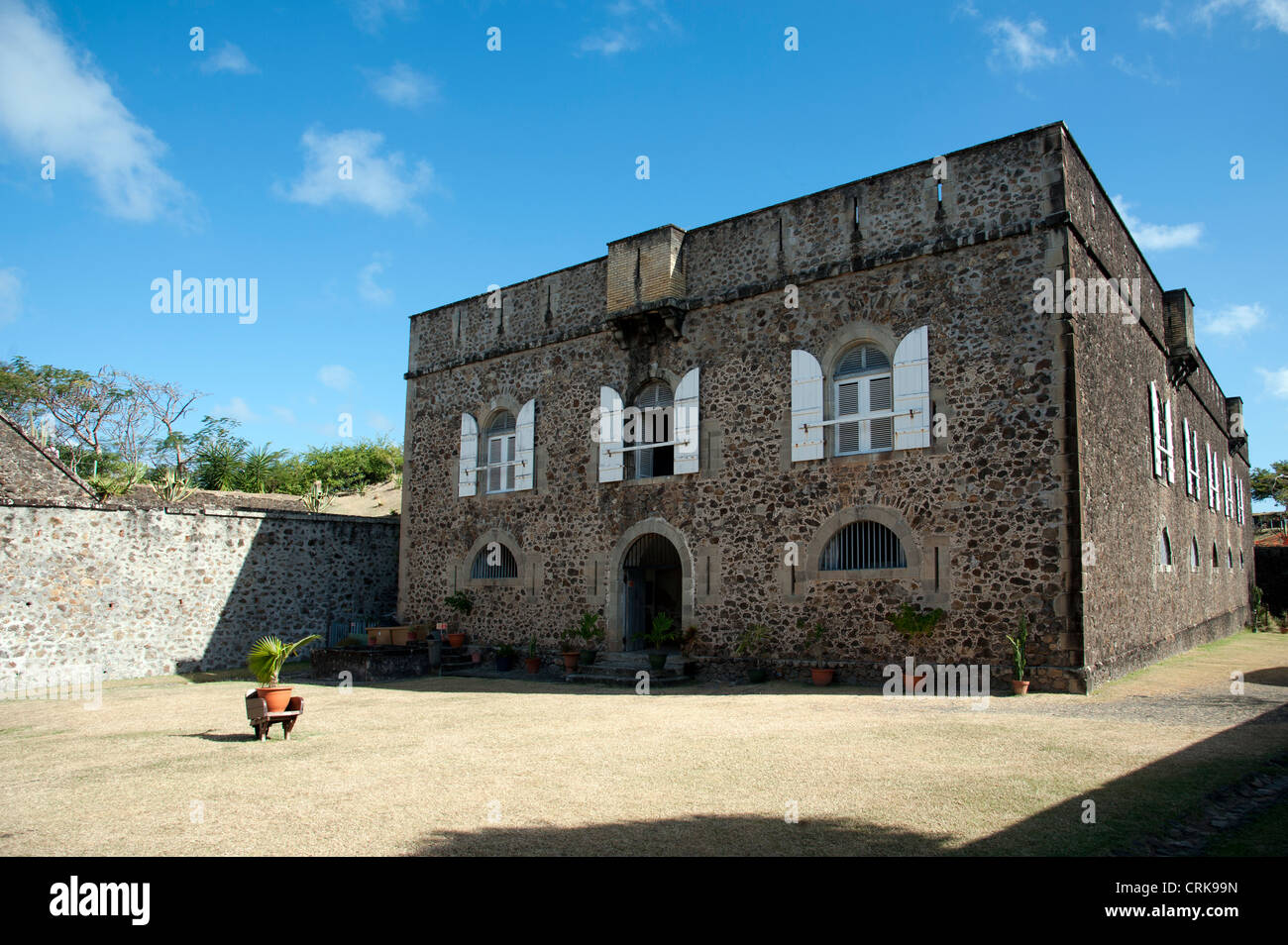 Antille Caraibi fortezza francese Guadalupa Les Saintes Napoleone Foto Stock