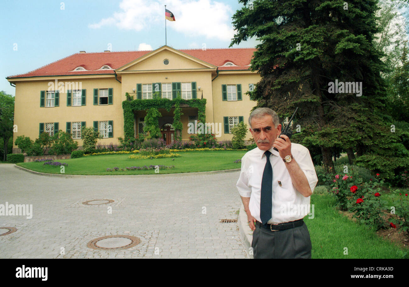 L'Ambasciata tedesca di Ankara Foto Stock