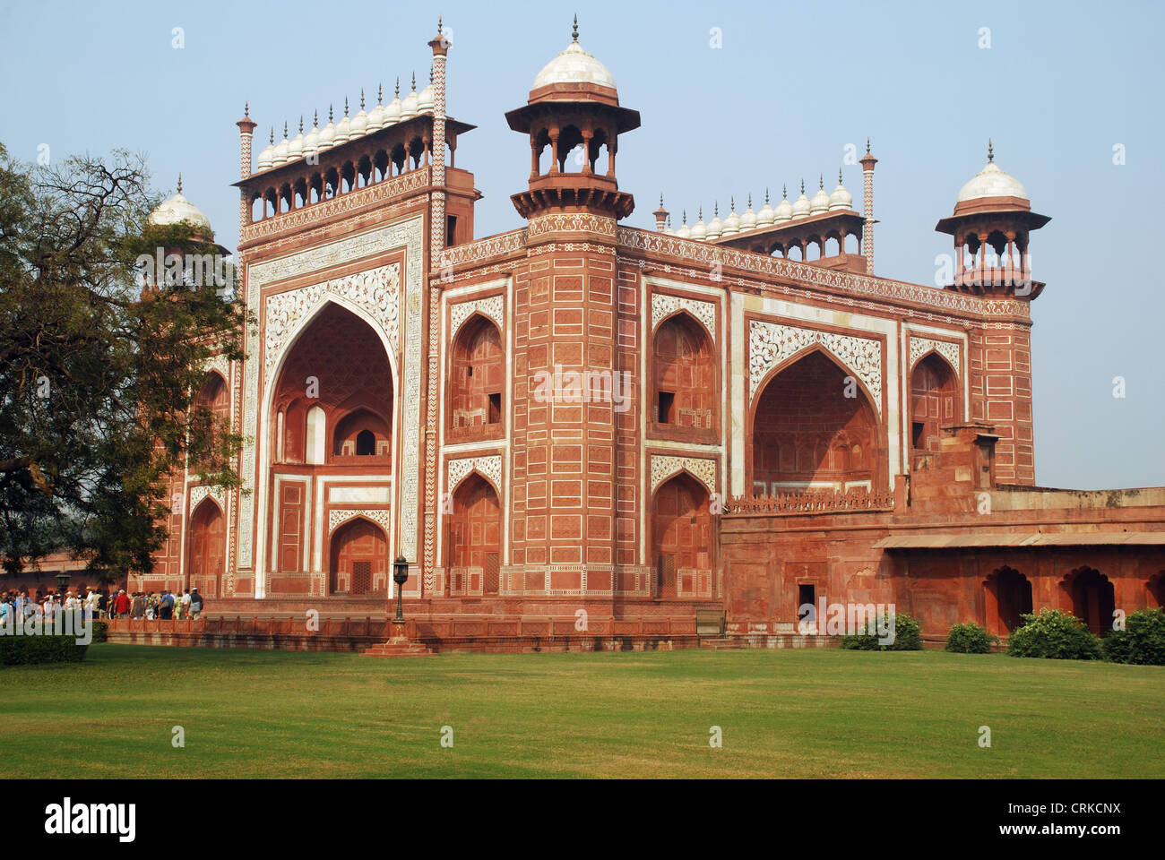 Darwaza-I-Rauza (Porta grande), Agra, Uttar Pradesh, India Foto Stock