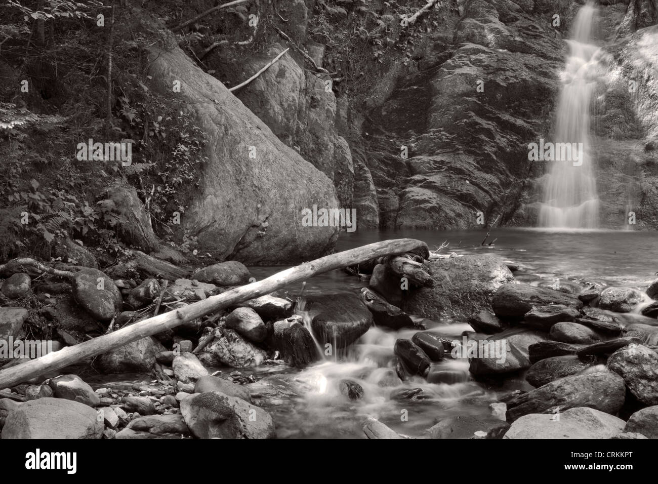 Moss Glen Falls, Granville, VT, STATI UNITI D'AMERICA Foto Stock