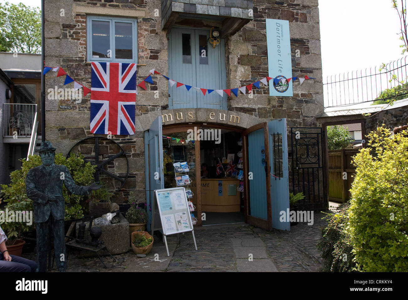 Centro visitatori centro Okehampton Devon England Regno Unito Foto Stock
