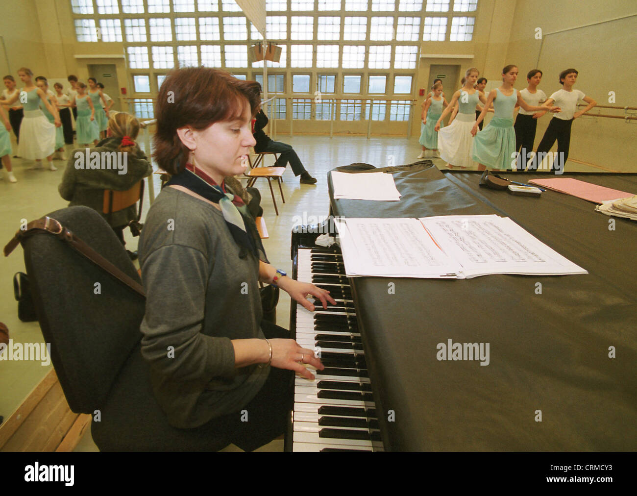 Insegnamento in stato Scuola di Danza Berlino Foto Stock