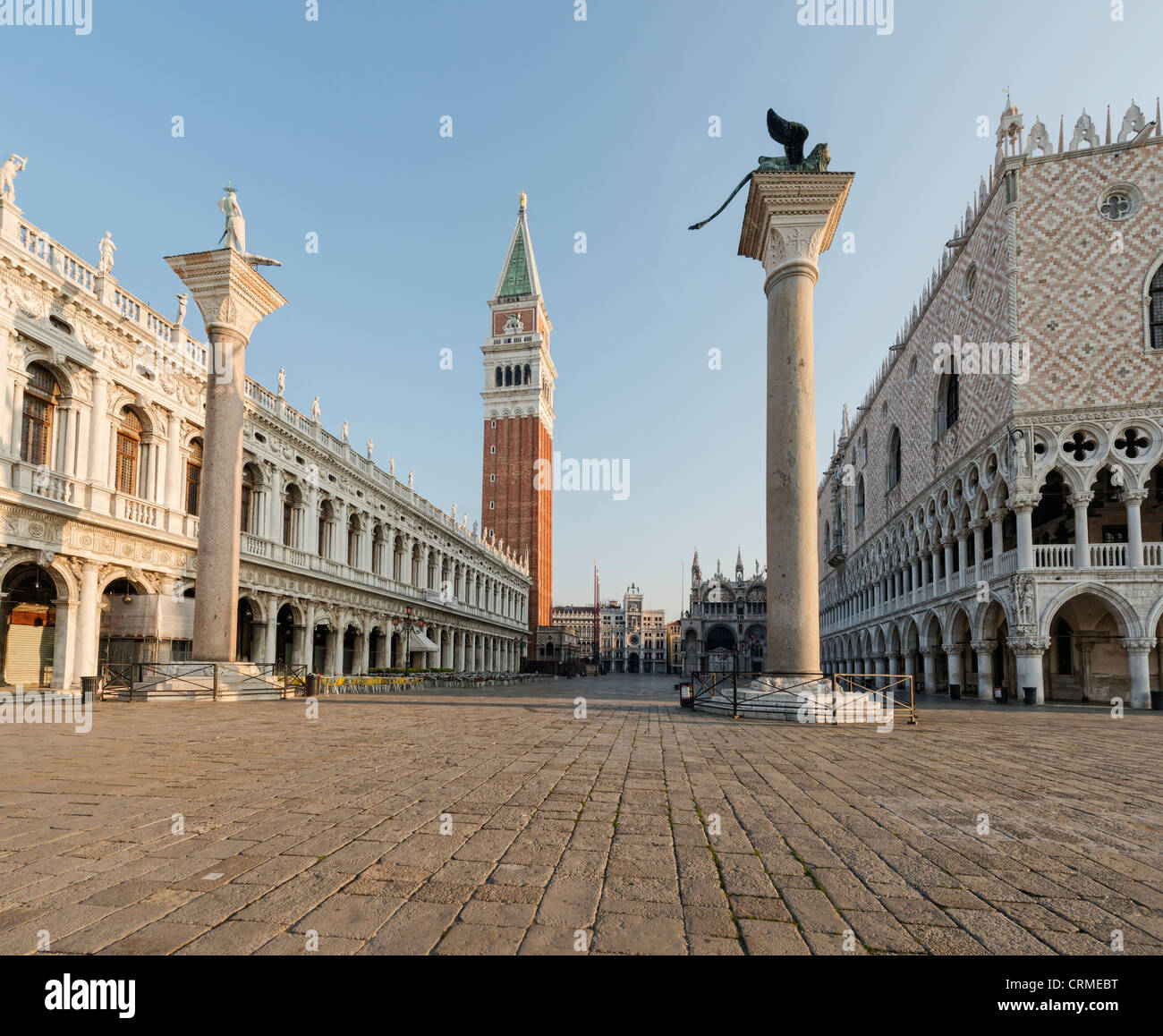 Venezia, la Piazzetta di San Marco. Foto Stock