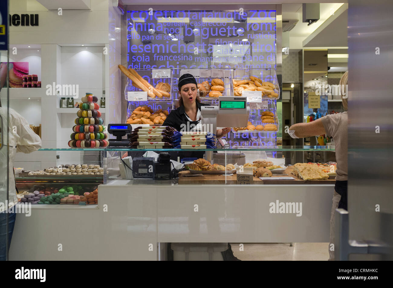 Il negozio di pasticceria e panetteria di Venezia Foto Stock Il negozio di pasticceria e panetteria di Venezia Foto Stock